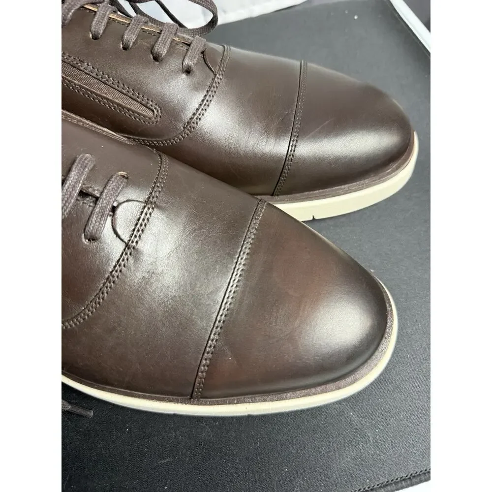 Allen Edmonds Carson Slip-On Hybrid Oxfords Espresso Leather Men’s 9.5D